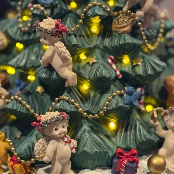 Retired 2001 Danbury Mint The Dreamsicles Christmas Tree Light Up Tested Works - Picture 2 of 12